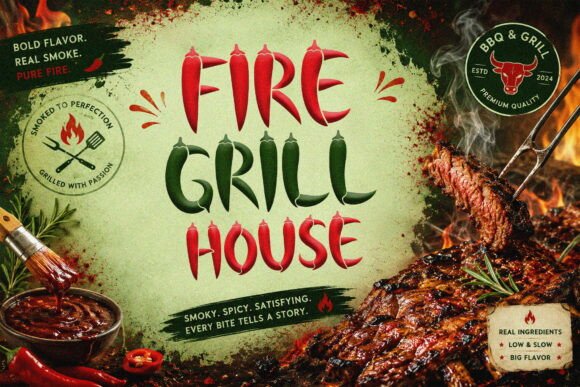 Chilli Blade Font - Preview 5