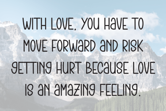 Christmas Winter Font - Preview 5