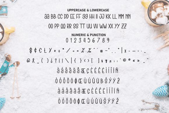 Christmas Winter Font - Preview 6