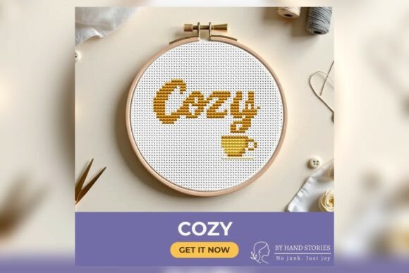 Cozy Cross Stitch Pattern PDF