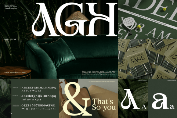 Decorative Modern Font - Preview 4