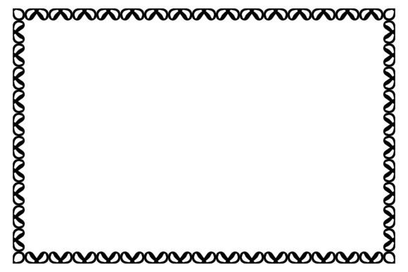 Decorative Abstract Ornament Border