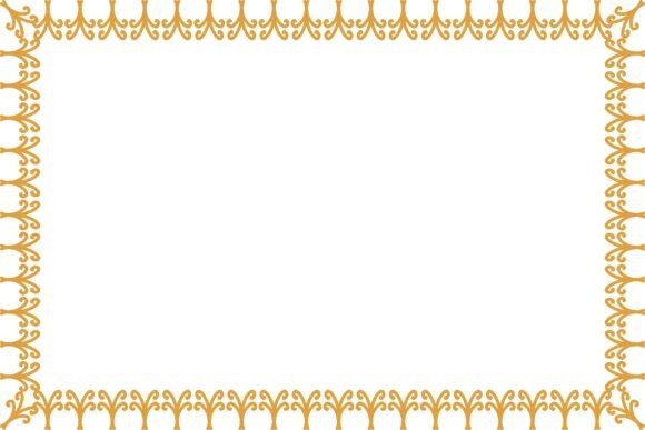 Decorative Ornament Border Frame Design