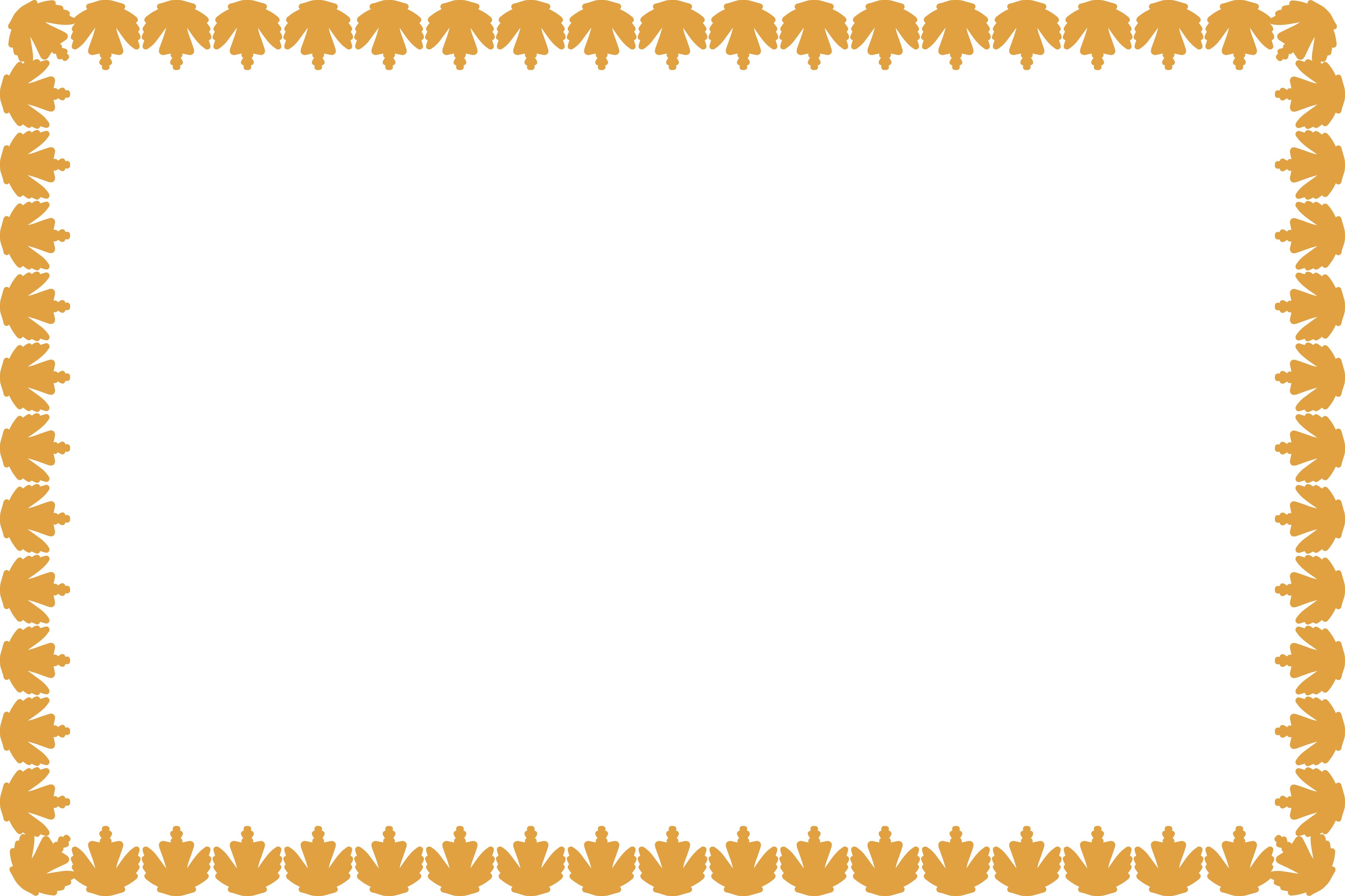 Decorative Ornament Border Frame Design