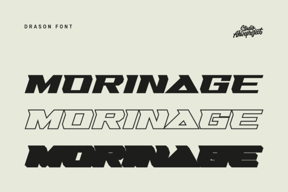 Drason Font - Preview 2