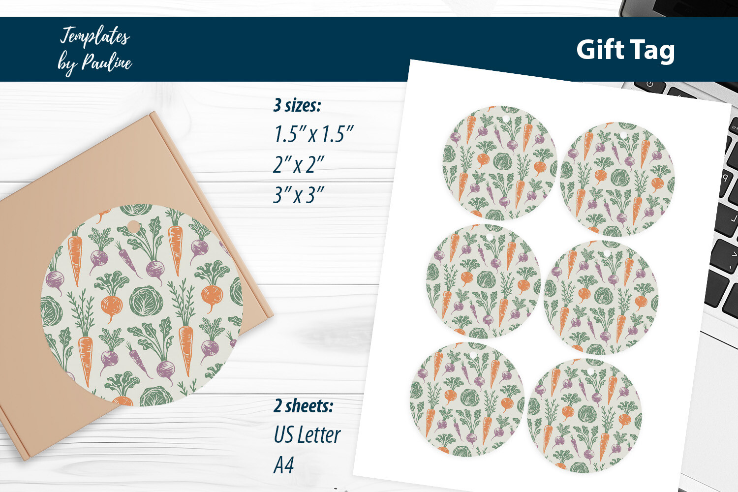 Eco Friendly Gift Tags Print and Cut