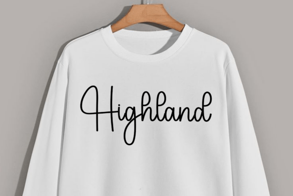Embroidery Font - Preview 1