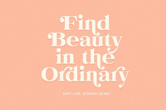 Evorine Serif Font PNG with transparent background - Preview 2