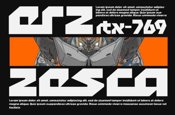 Exon Font - Preview 1