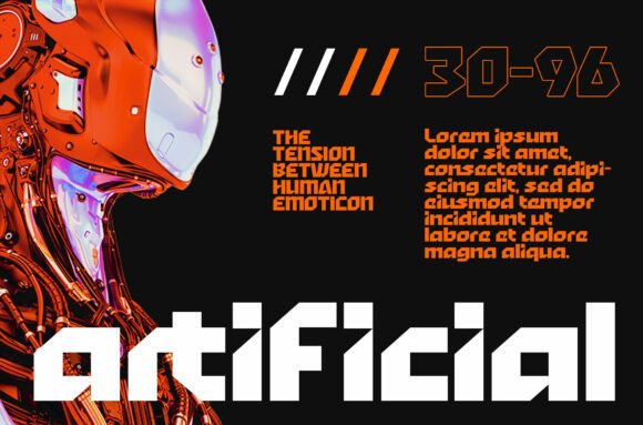 Exon Font - Preview 2