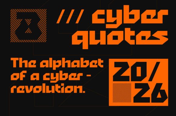 Exon Font - Preview 4
