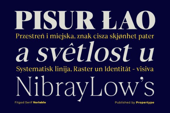 Fitgad Font - Preview 6