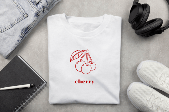 Fruit Vegetables Set Font PNG with transparent background - Preview 4