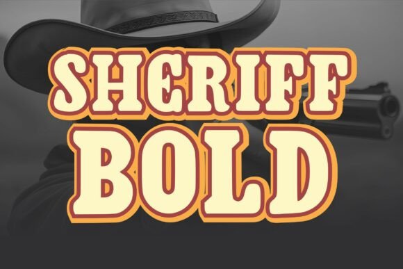 Gunsmoke Serif Font PNG with transparent background - Preview 1