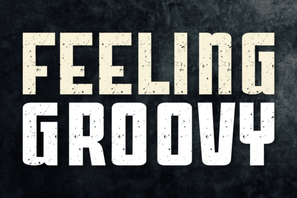 Luxury Grunge Font PNG with transparent background - Preview 3