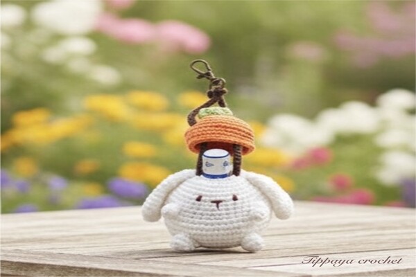 Rabbit Lip Balm Holder Crochet Pattern