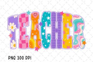 Retro Teacher Floral Teach School PNG Graphic by Flora Co Studio ...