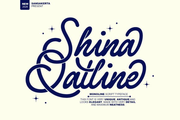 Shina Qatline Fonts