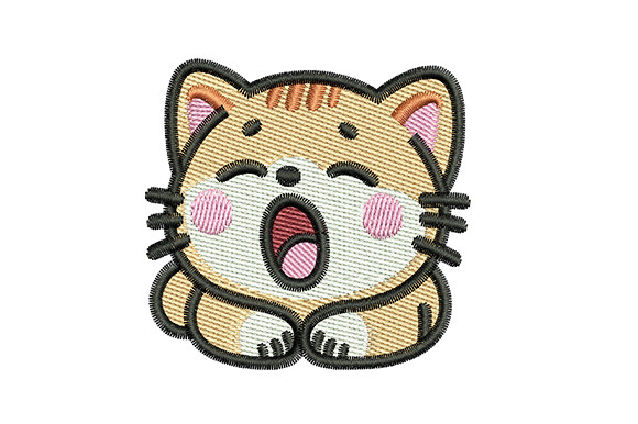 Yawning Cat