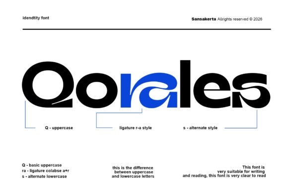Sirage Font font preview - 3