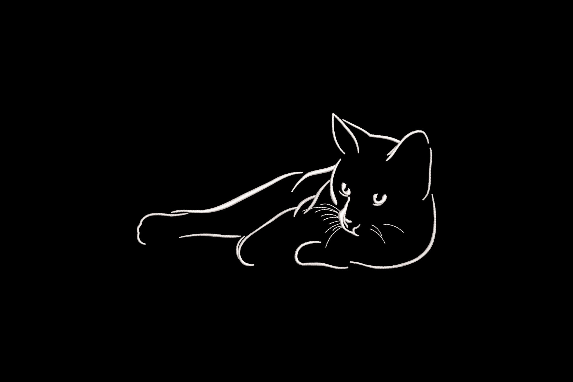 Cat Line Art
