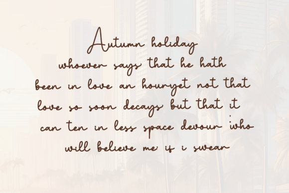Dating Bestyfully Font - Preview 2