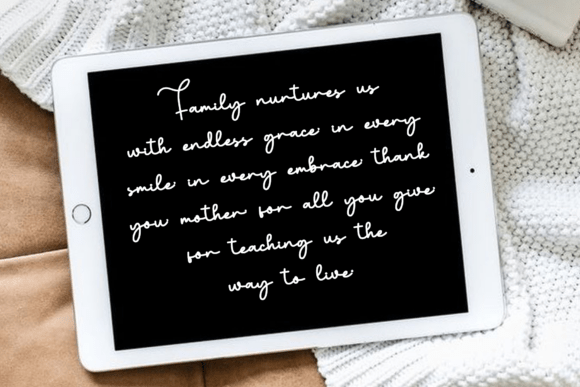 Dating Bestyfully Font - Preview 3