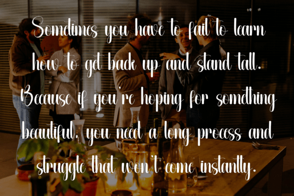 Dinner Font - Preview 4