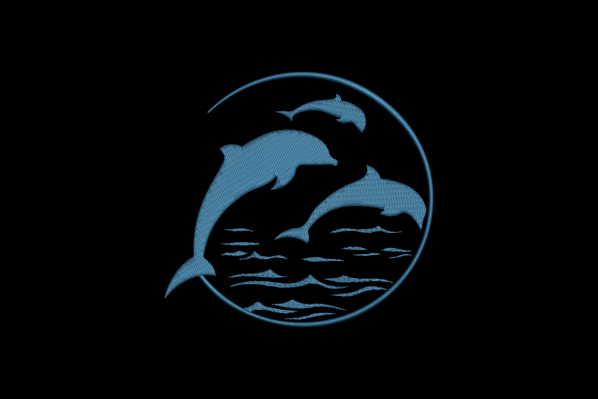 Dolphins Jumping