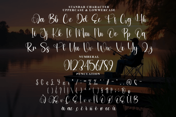 Fishing Font - Preview 5