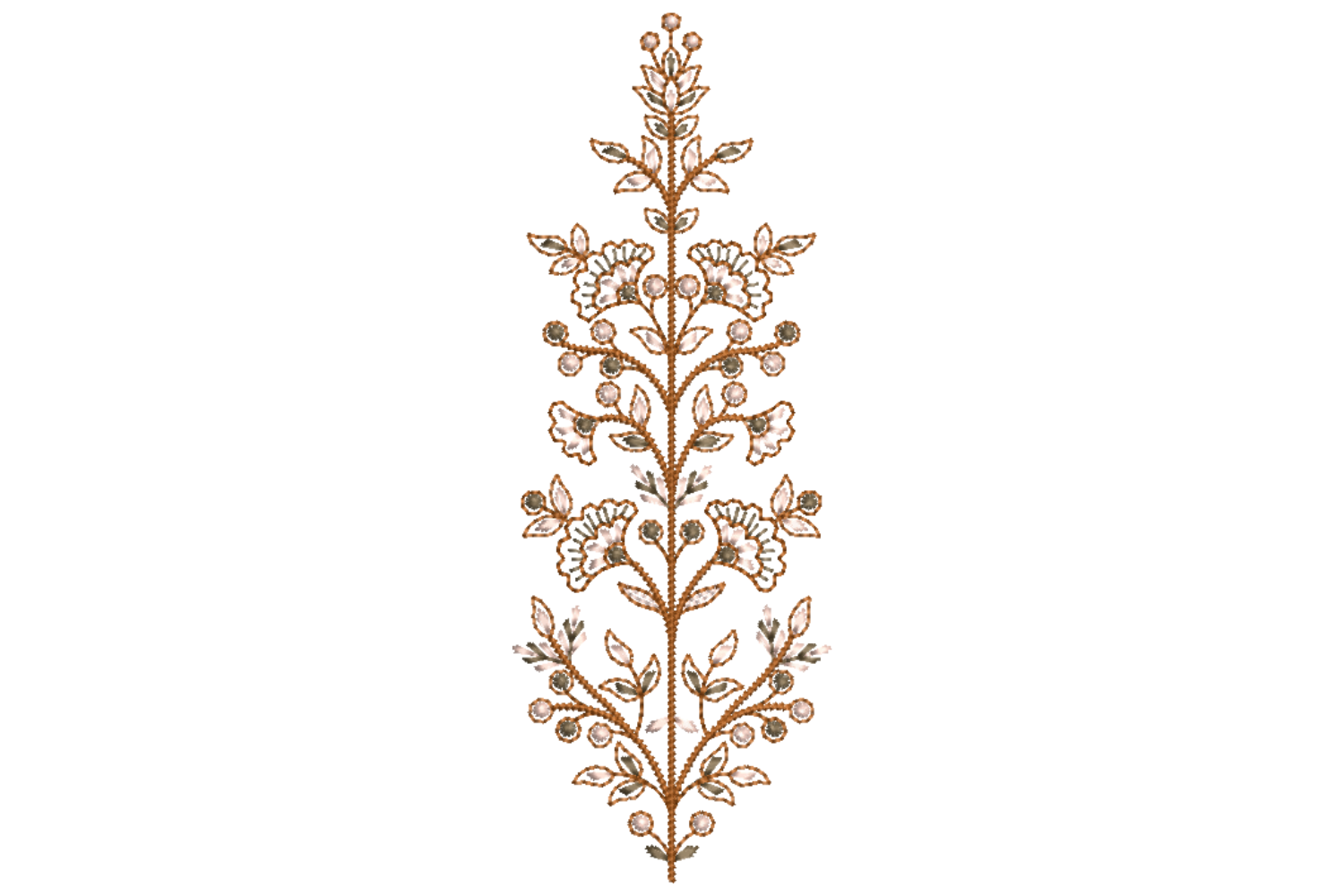 Floral & Botanical Ornament Embroidery