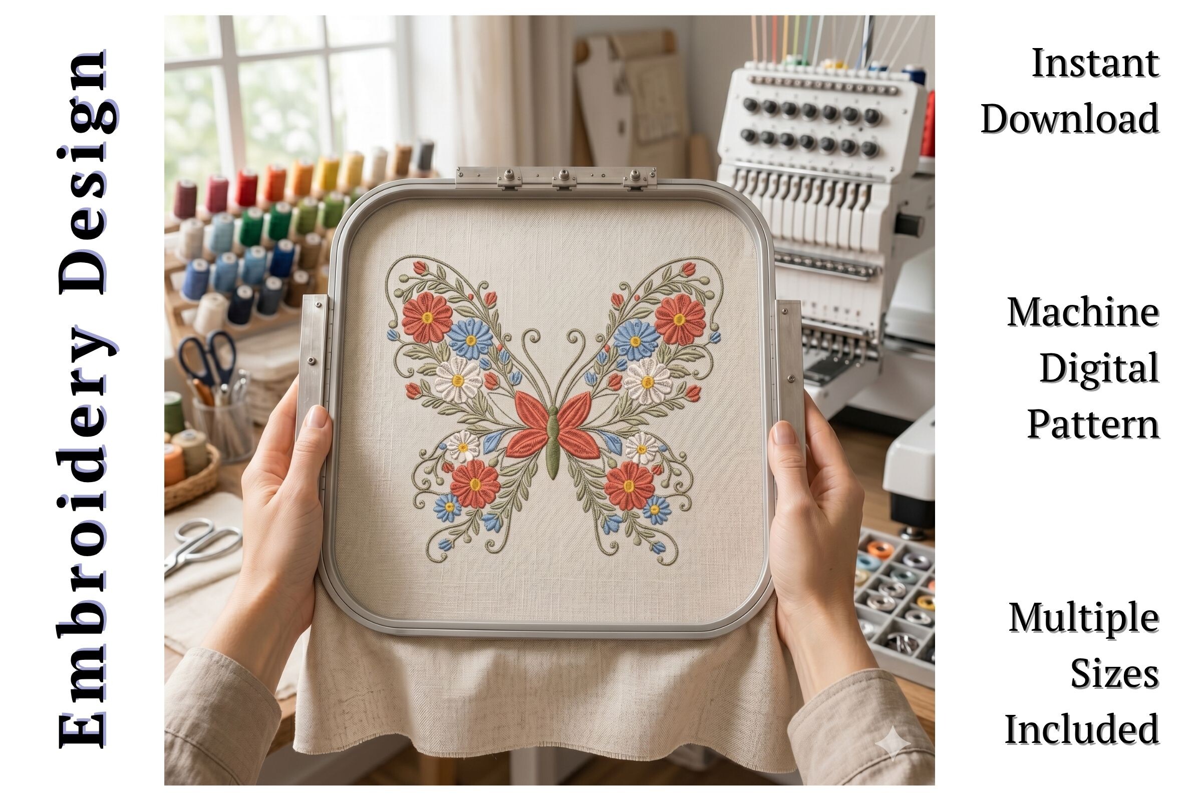 Floral Butterfly