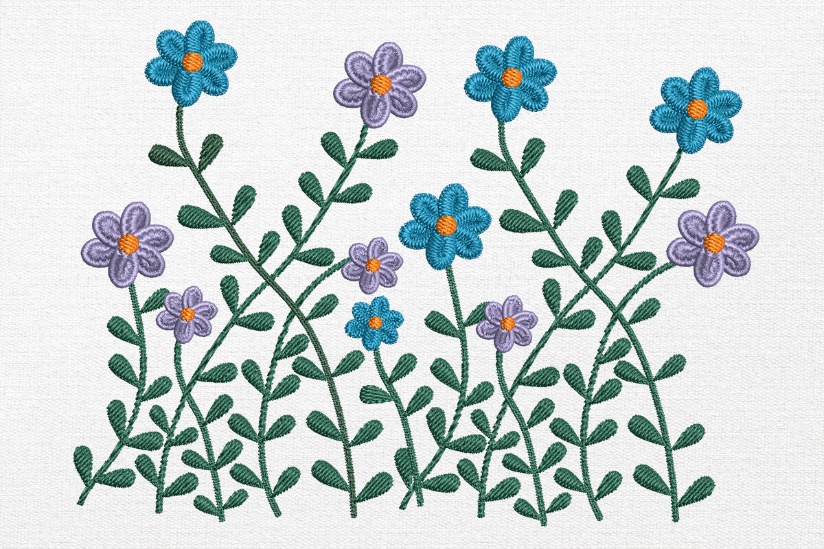 Floral Quote Embroidery