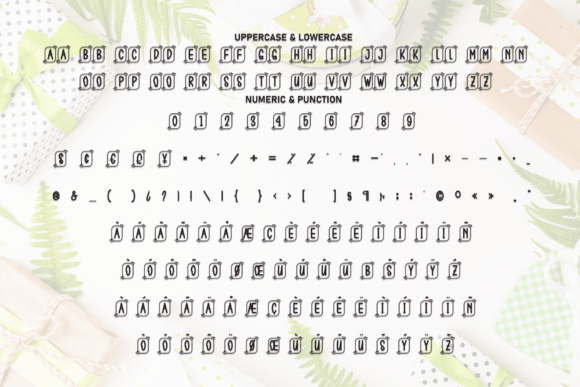 Happy Birthday Font - Preview 6