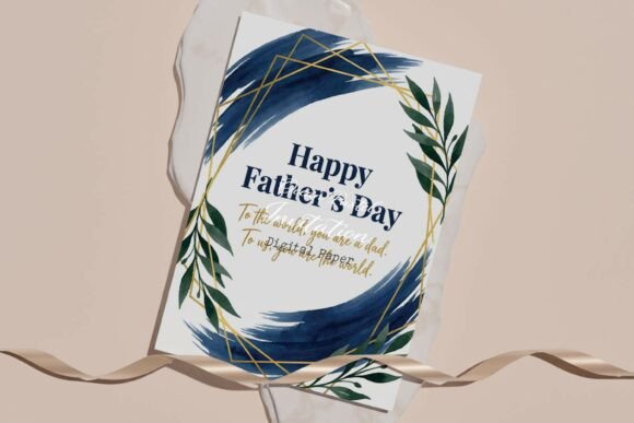 Happy Father's Day Digital Greeting Card