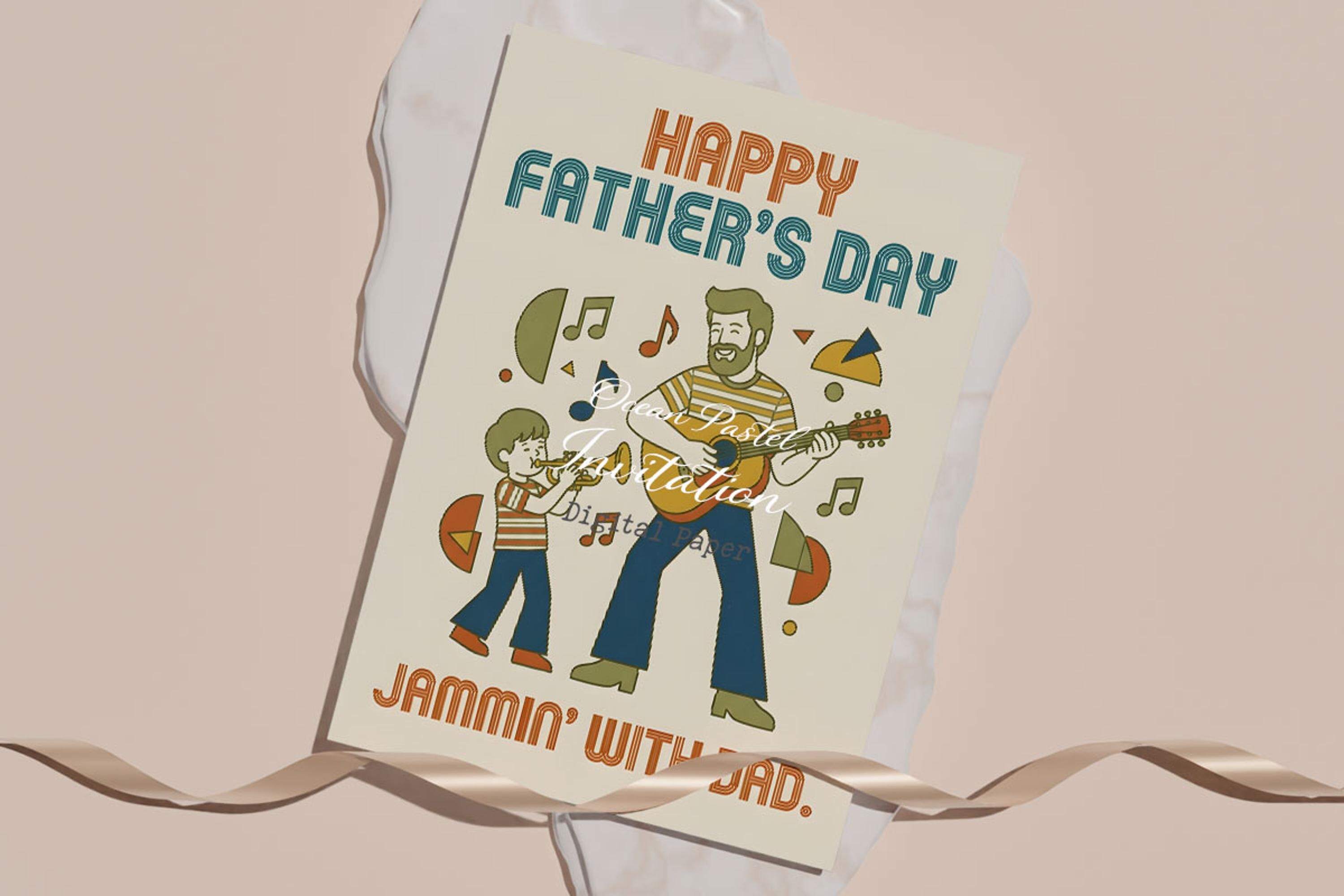 Happy Father's Day Digital Greeting Card