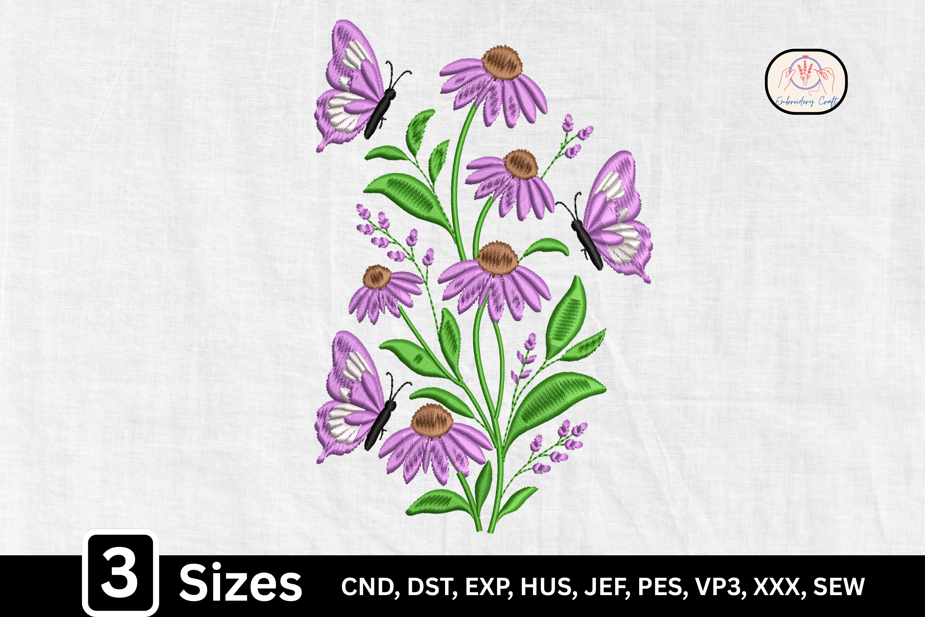 Lavender Wildflower Purple Butterfly