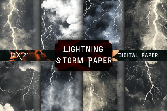Lightning Storm Paper