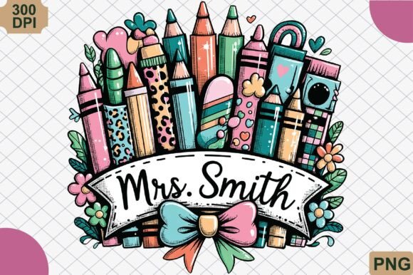 Personalized Teacher Name Png Graphics