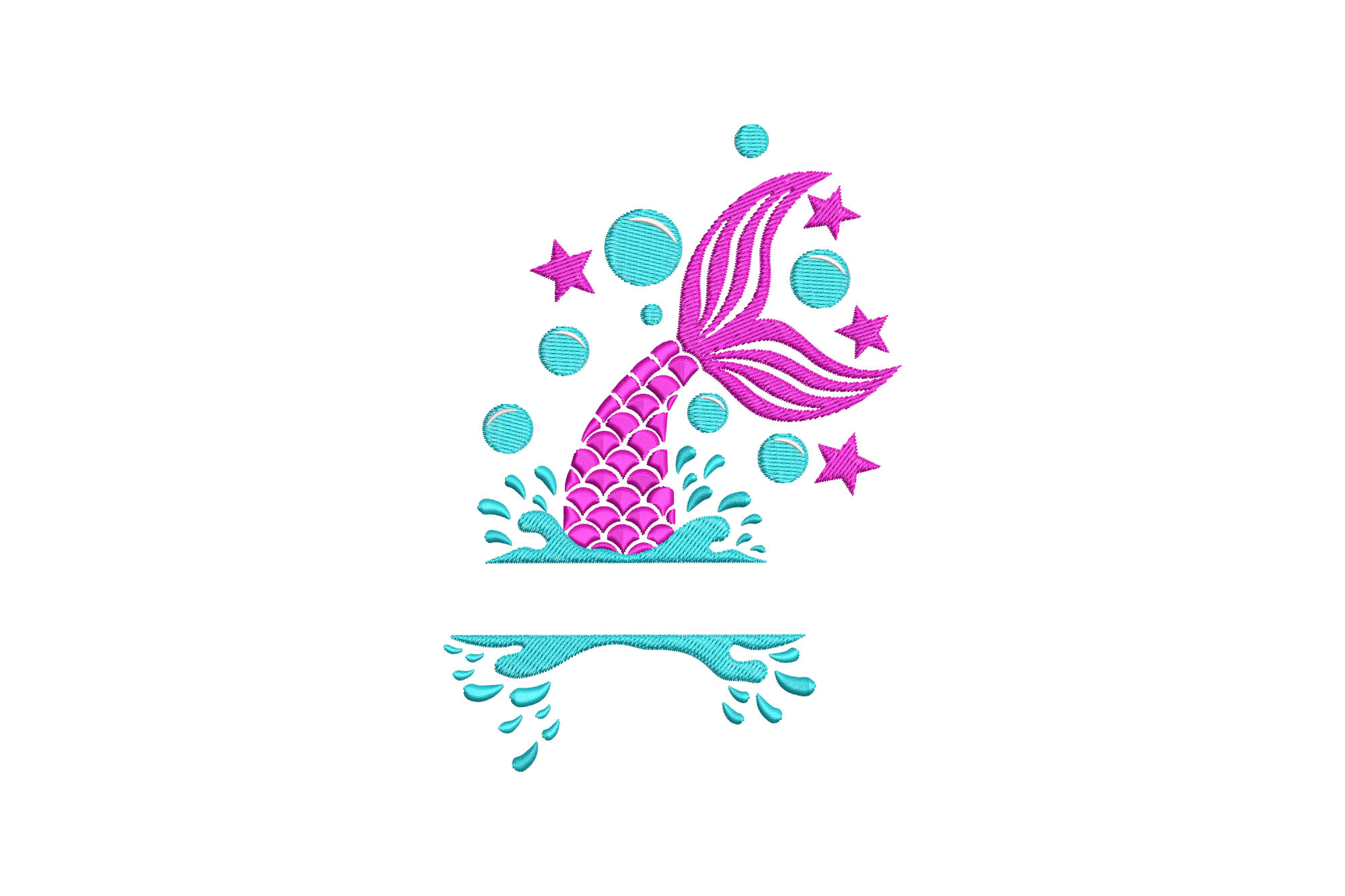 Pink Mermaid Tail