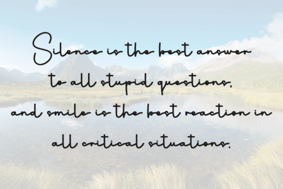 Simple Roasted Font PNG with transparent background - Preview 1