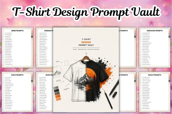 T-Shirt Design Prompt Vault
