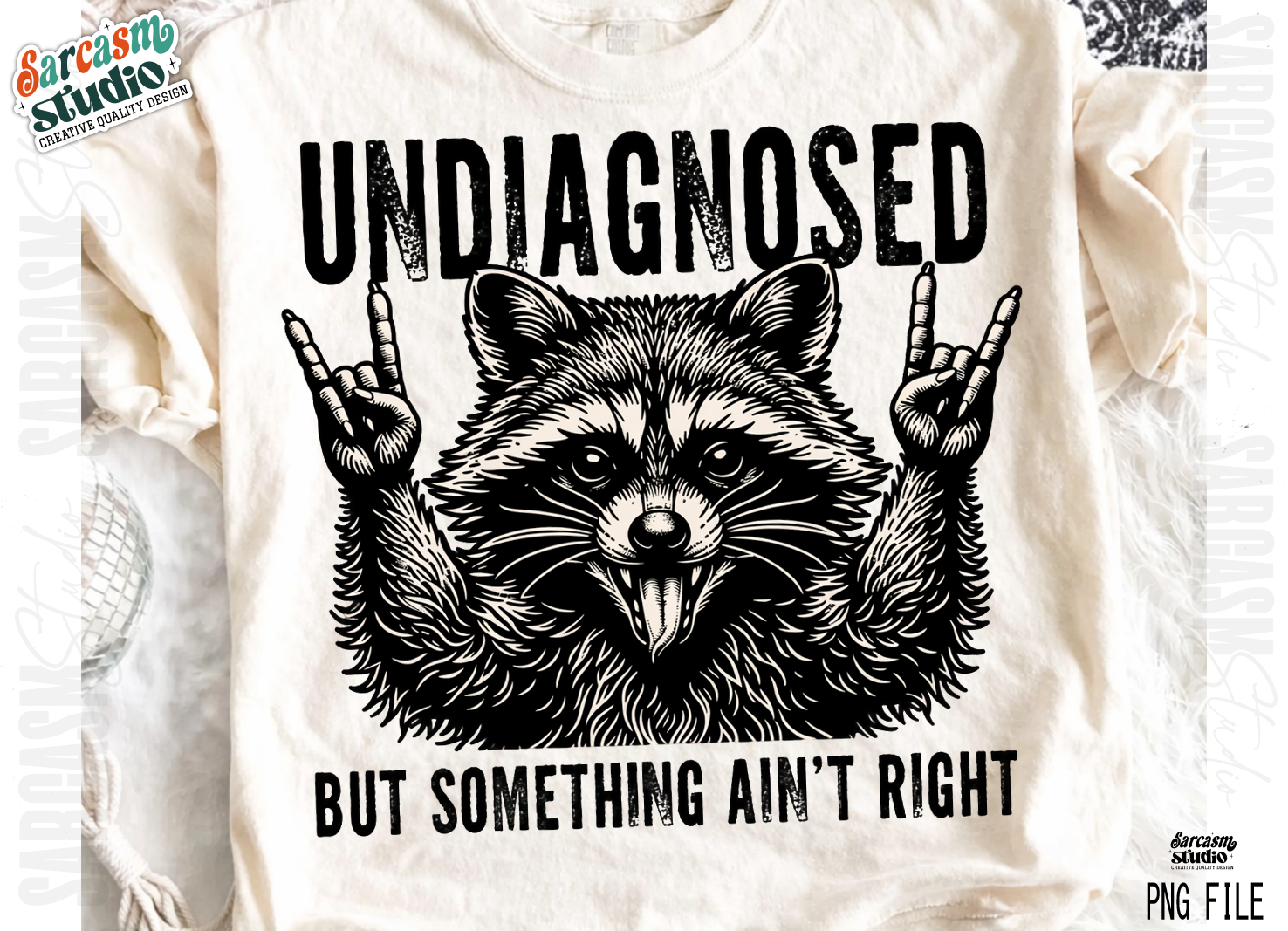 Funny Raccoon PNG, Sarcastic Trash Panda Graphic by Sarcasm Studio ...