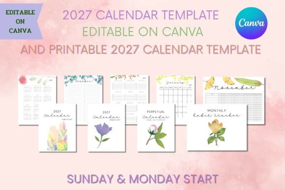 2027 Calendar Template