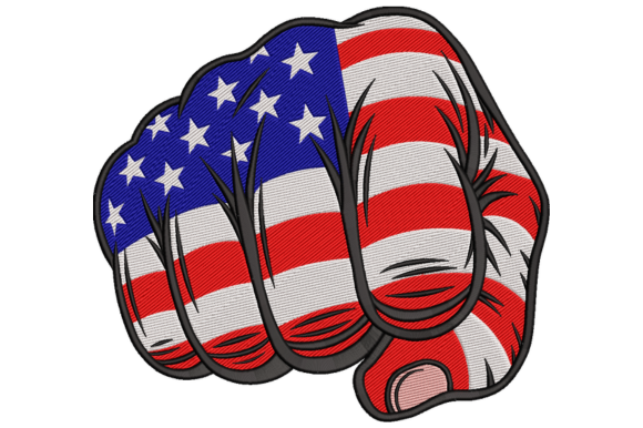 American Flag Fist