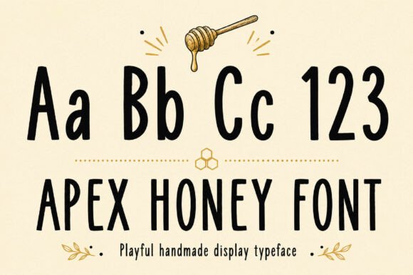 Apex Honey Font - Preview 3