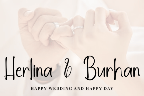 Beautiful Handwritten Font PNG with transparent background - Preview 2