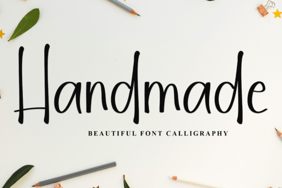 Beautiful Handwritten Font PNG with transparent background - Preview 6