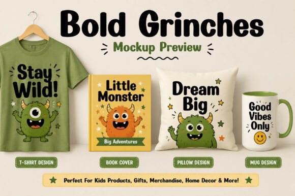 Bold Grinches Font - Preview 2