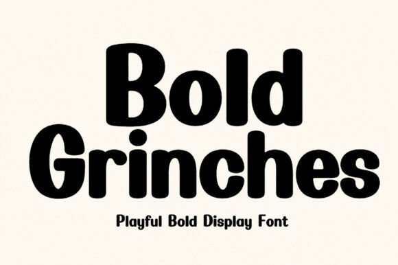 Bold Grinches Font - Preview 3